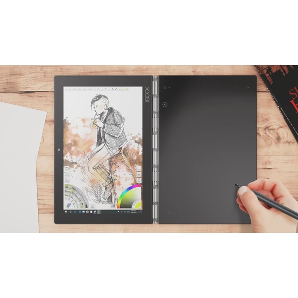 Lenovo Yoga Book 64GB Wi-Fi Windows 10 Pro černá - 2v1 notebooky - Obrázek CBEH000101