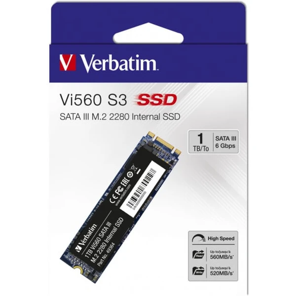 Verbatim Vi560 S3 SSD M.2 1TB - SSD disky - Obrázek CBKK100501