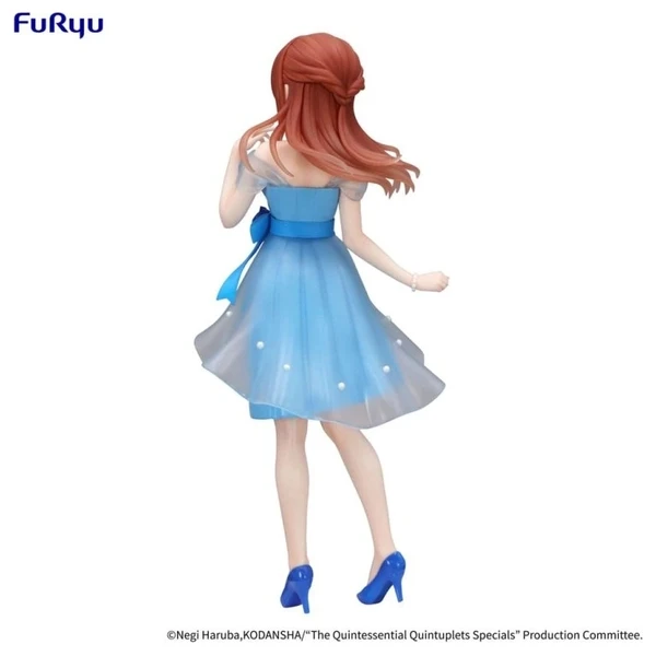 Figurka Furyu The Quintessential Quintuplets Trio-Try-iT - Nakano Miku Pastel Dress Ver. 21 cm - Figurky - Obrázek CBKN000K01