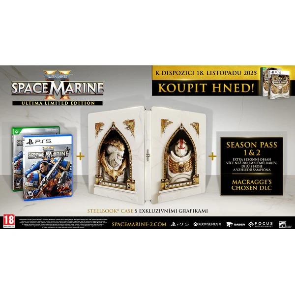 Warhammer 40,000: Space Marine 2 Ultima Limited Edition (PS5) - Hry pro PS5 - Obrázek CBOH000K01