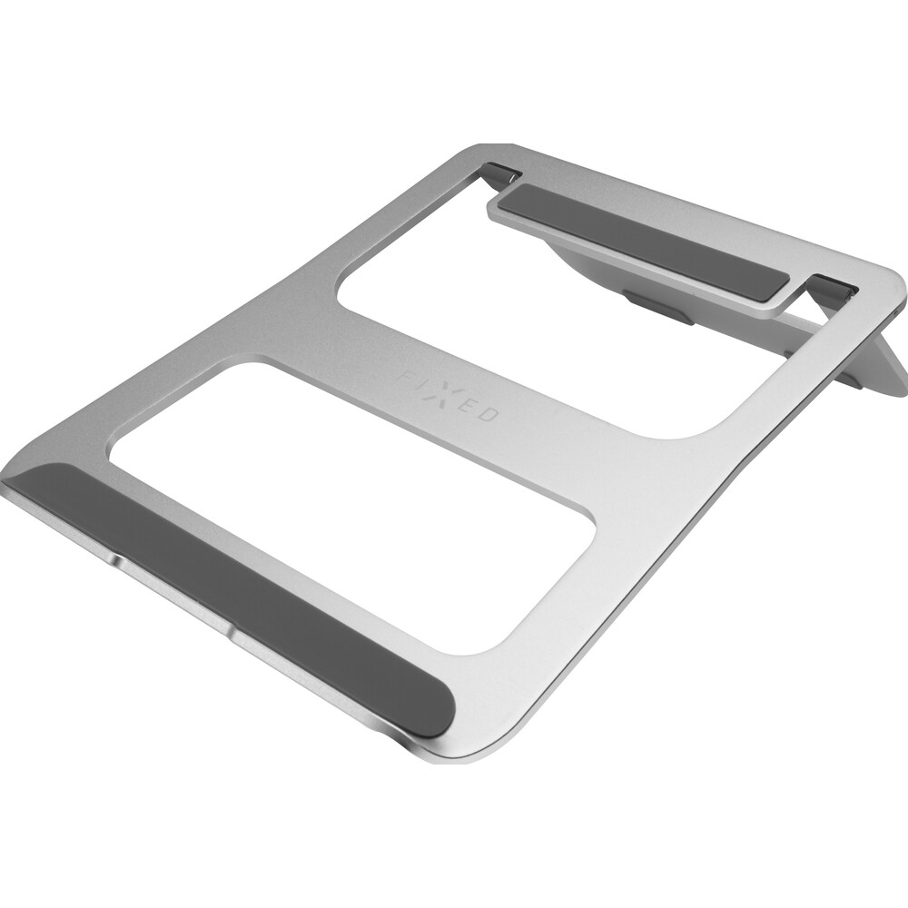 FIXED Frame BOOK hliníkový stojánek pro notebooky, stříbrný