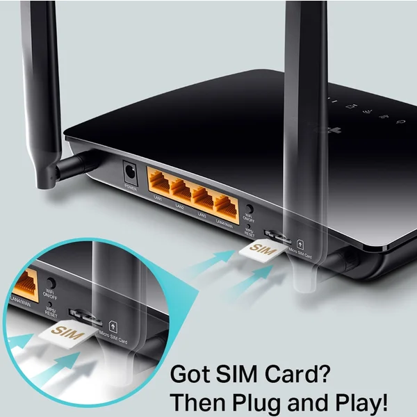TP-Link TL-MR6400 Wi-Fi 4 router černý - Routery - Obrázek CCQFF00101