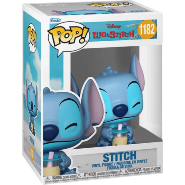 Funko POP! #1182 Disney: Lilo&Stitch- Stitch w/Boba - Funko POP! - Obrázek CCQZ600301