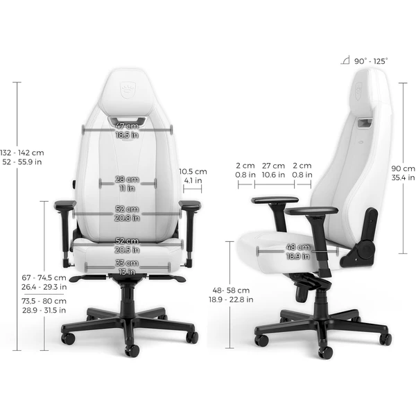 noblechairs LEGEND White Edition herní židle bílá - Židle - Obrázek CCUA000J01