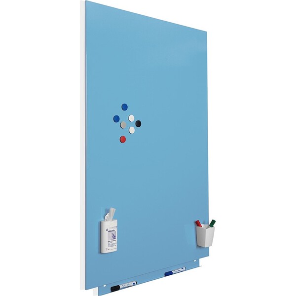 Rocada Skin Colour 6420R-630 magnetická tabule modrá RAL 630 - Magnetické tabule - Obrázek CDCN000K01