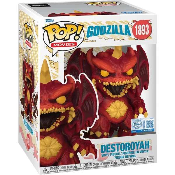 Funko POP! #1893 Movies: Godzilla - Destroyah (Retro-Futurism) (Exclusive) - Funko POP! - Obrázek CDMG000K01