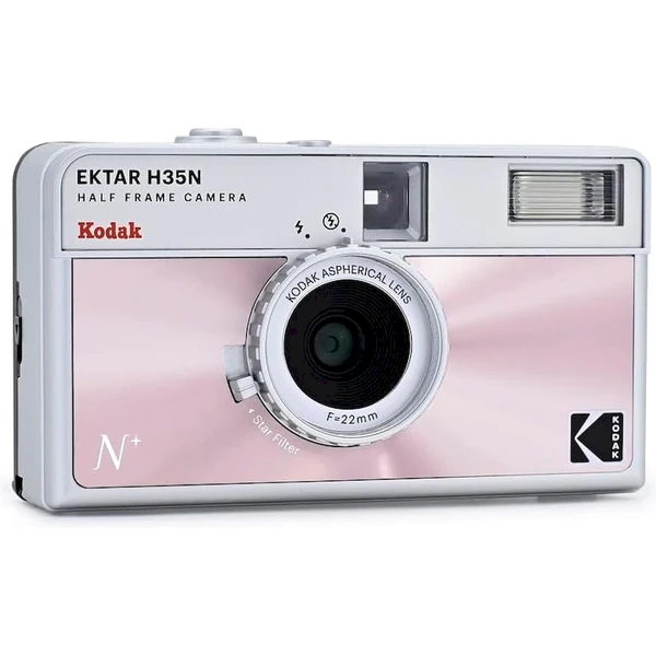 Kodak EKTAR H35N Glazed Analogový fotoaparát růžový - Fotoaparáty - Obrázek CDO0000L01