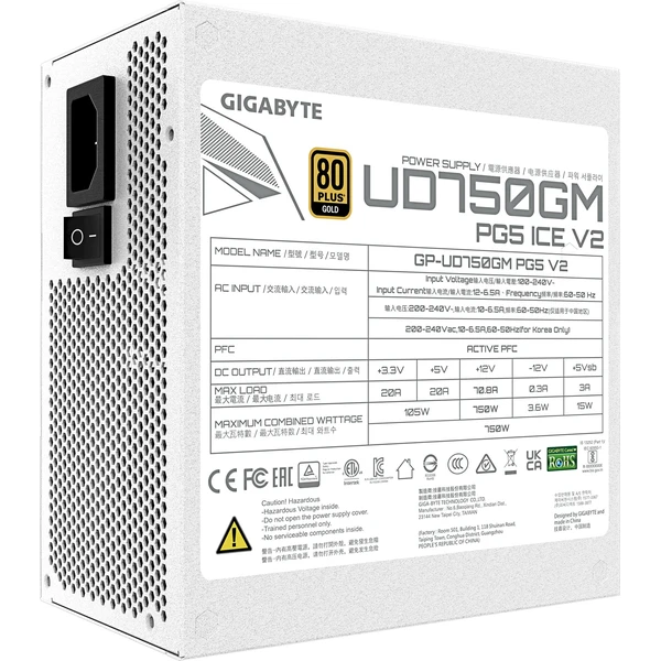 GIGABYTE GP-UD750GM PG5 V2 ICE - Zdroje - Obrázek CDOK000K01