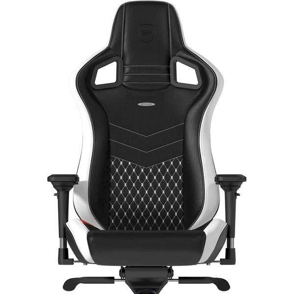 noblechairs EPIC Real Leather herní židle černobílá - Židle - Obrázek CDUA000J01