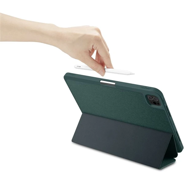 Spigen Urban Fit pouzdro iPad Pro 11" (2025) půlnočně zelené - Pouzdra - Obrázek CEE5000O01