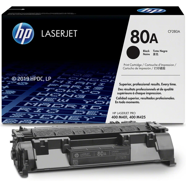 HP CF280A č. 80A Černá originální - Tonery - Obrázek CEPE100501