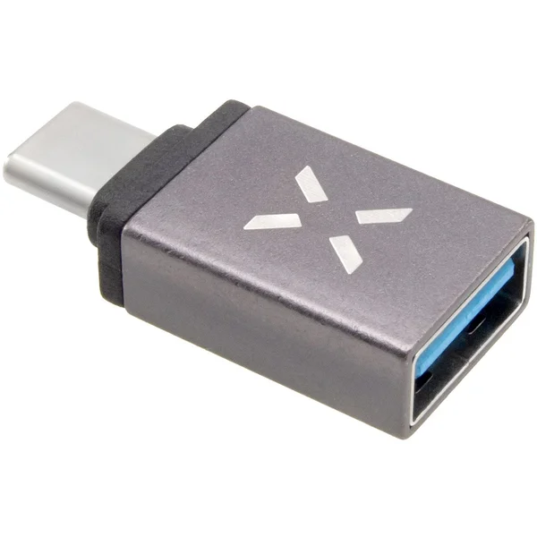 FIXED Link USB-A/USB-C redukce šedá - Kabely a redukce - Obrázek CF25F00101