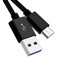 PremiumCord USB-C/USB-A napájecí kabel 0,5m černý - Kabely a redukce