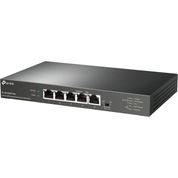 TP-Link TL-SG105PP-M2 gigabitový switch - Switche - Obrázek CF61000N01