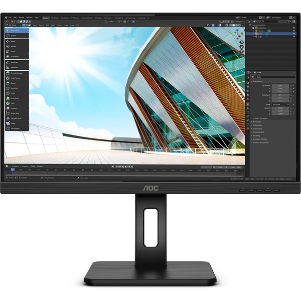 AOC Pro Q24P2Q monitor 24" - Monitory - Obrázek CFKJF00101