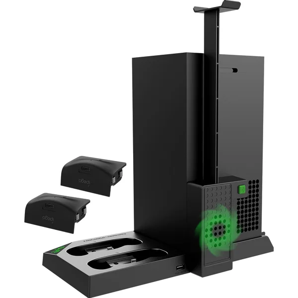 iPega XBX013 Multifunkční Nabíjecí stojan pro Xbox Series X - Nabíječky - Obrázek CFOY000501