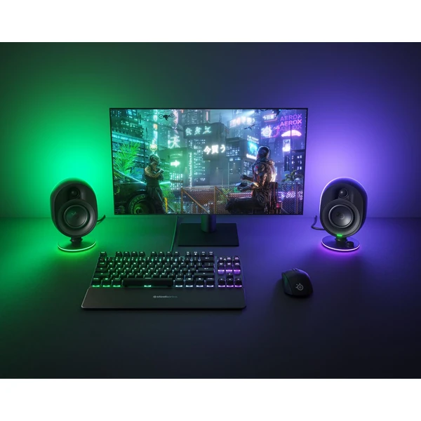 SteelSeries Arena 7 herní reproduktory 2.1 černé - Reproduktory - Obrázek CFT3700301