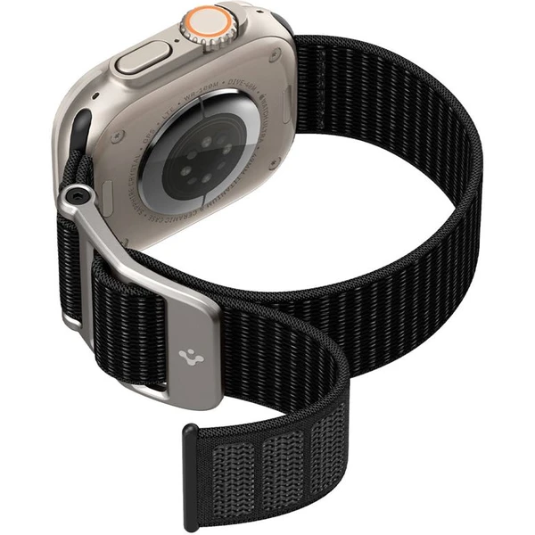 Spigen DuraPro Flex řemínek Apple Watch 49/45/44/42mm černý - Řemínky - Obrázek CGC5000L01