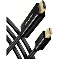 AXAGON Mini DisplayPort/HDMI 1.4 kabel 4K 1,8m černý - Kabely a redukce