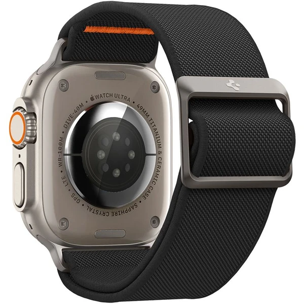 Spigen Lite Fit Ultra řemínek Apple Watch 49/46/45/44/42mm černý - Řemínky - Obrázek CGN2000P01
