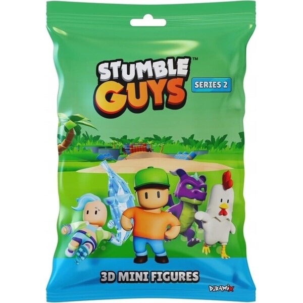 3D mini figurky série Stumble Guys 2 - flowpack