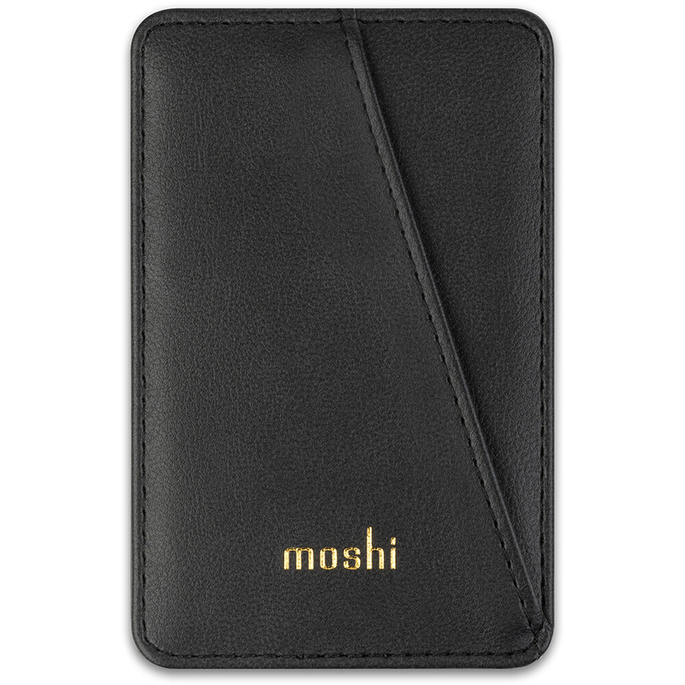 Moshi SnapTo Slim Wallet magnetická peneženka černá