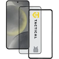 Tactical Glass Impact Armour sklo pro Samsung S24/S25 černé - Ochranné folie a skla