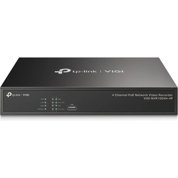 TP-Link VIGI NVR1004H-4P síťový videorekordér - Záznamová zařízení - Hlavní obrázek