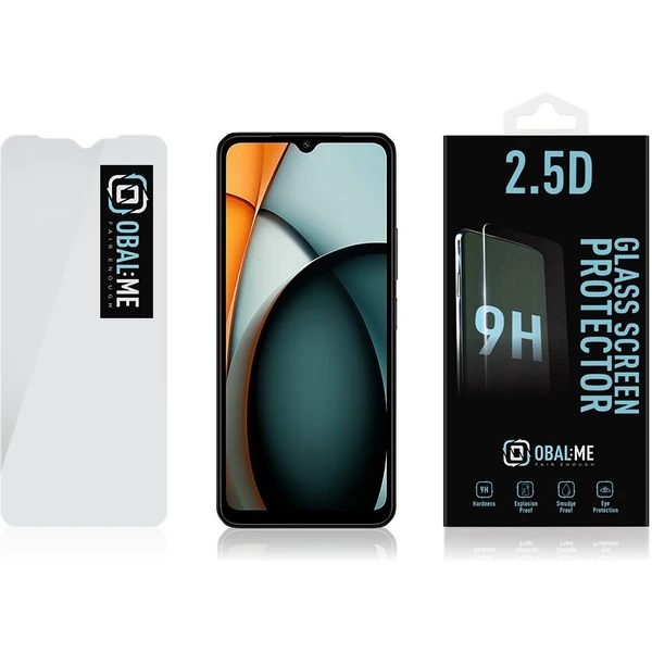 OBAL:ME 2.5D Tvrzené Sklo pro Xiaomi Redmi A3 čiré - Ochranné folie a skla - Obrázek CIX3000P01