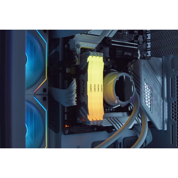 Kingston FURY Renegade White RGB DDR5 16GB 6400MT/s CL32 DIMM (1x16GB) XMP - Operační paměti - Obrázek CJXN100501