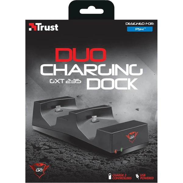 Trust GXT 235 Duo Charging Dock nabíjecí stanice pro PS4 - Dokovací stanice - Obrázek CK4A100201