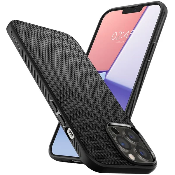 Spigen Liquid Air kryt iPhone 13 Pro černý - Pouzdra - Obrázek CL2Z000501