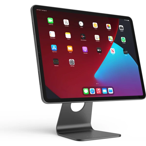 FIXED Frame hliníkový magnetický stojánek iPad Pro 11" (18-22)/Air (20/22/24) vesmírně šedý - Stojánky - Obrázek CLAXF00101
