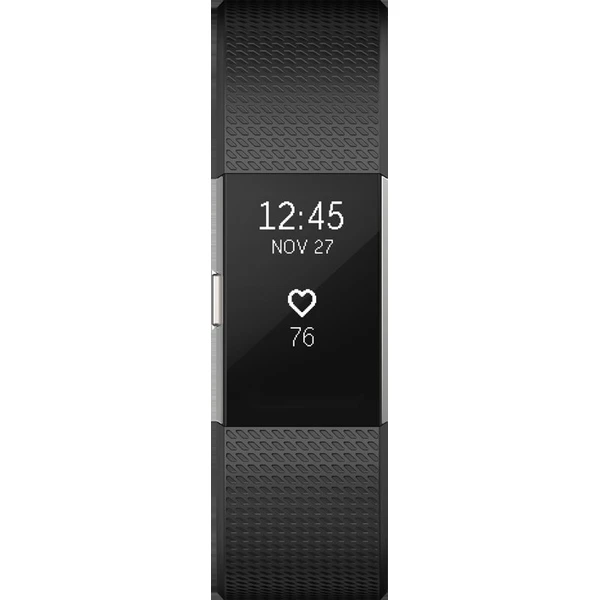 Fitbit Charge 2 náramek S černý - Fitness náramky - Obrázek CLLH000101