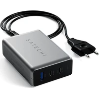 Satechi 100W USB-C PD GaN nabíječka šedá - Nabíječky