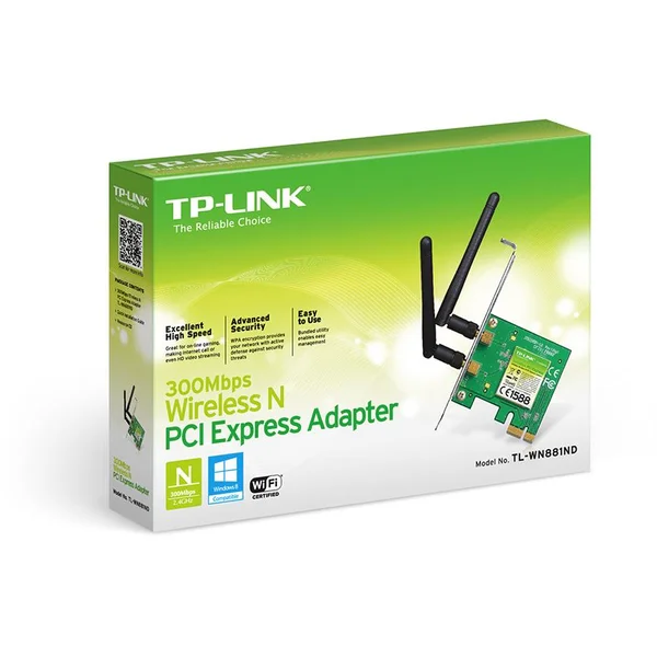 TP-LINK TL-WN881ND - Síťové karty - Obrázek CMW0100501