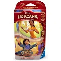 Disney Lorcana: Reign of Jafar - Starter Deck Amber & Amethyst (Tiana & Bruno) - Disney Lorcana TCG