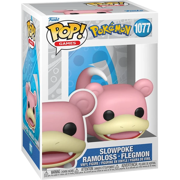 Funko POP! #1077 Games: Pokémon - Slowpoke - Funko POP! - Obrázek CN7H000K01
