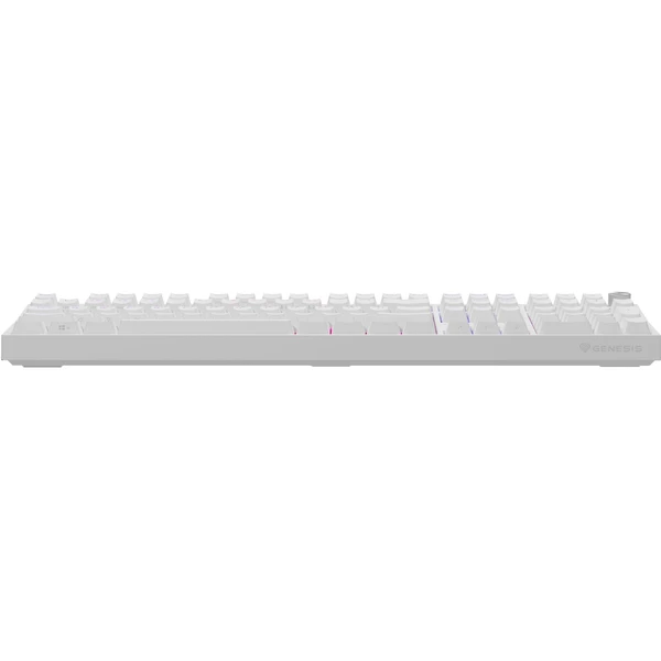 Genesis Thor 404 herní klávesnice Outemu Peach Silent US bílá - Klávesnice - Obrázek COBE000K01