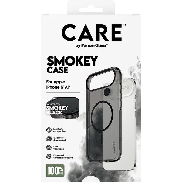 PanzerGlass® CARE Smokey kryt s MagSafe Apple iPhone Air kouřový/černý - Pouzdra - Obrázek CODH000K01