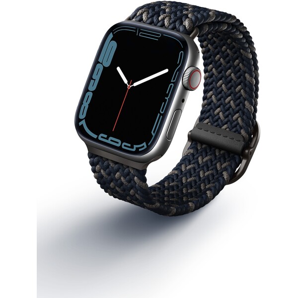 UNIQ Aspen Designer Edition řemínek Apple Watch 46/45/44/42mm Obsidian Blue