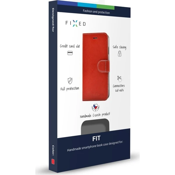 FIXED FIT flip pouzdro Huawei P9 Lite Mini červené - Pouzdra - Obrázek COP4000301