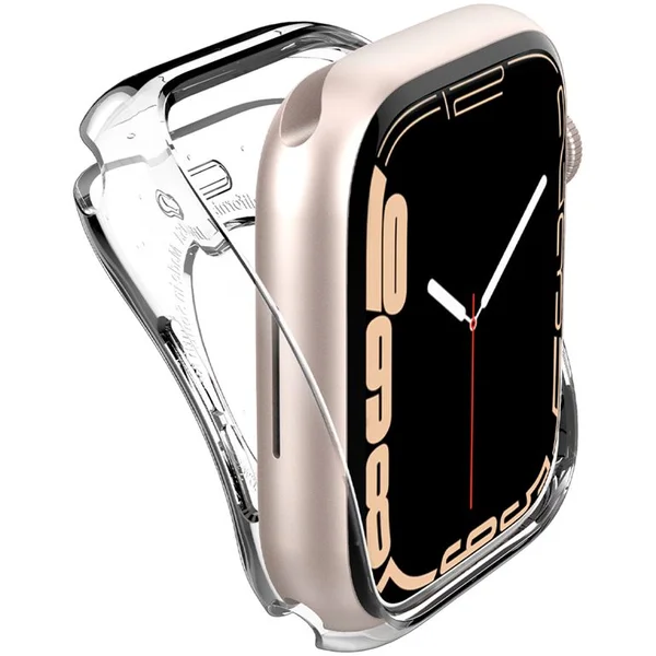 Spigen Liquid Crystal kryt Apple Watch 45/44mm čirý - Pouzdra - Obrázek CP1PF00101