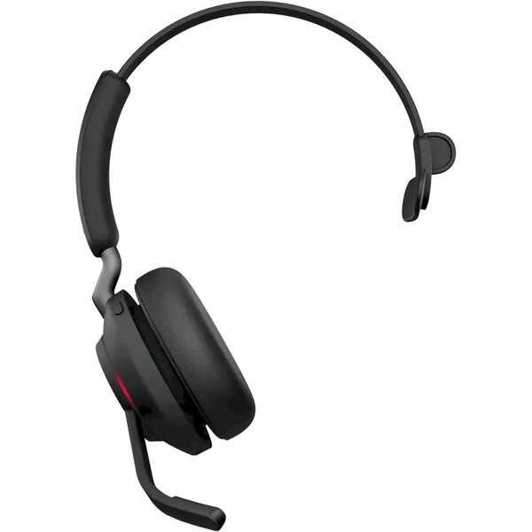Jabra Evolve2 65 Link380/390a UC Mono bezdrátová sluchátka černá Černá