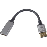 PremiumCord HDMI/DisplayPort redukce 8K 0,2m černá - Kabely a redukce