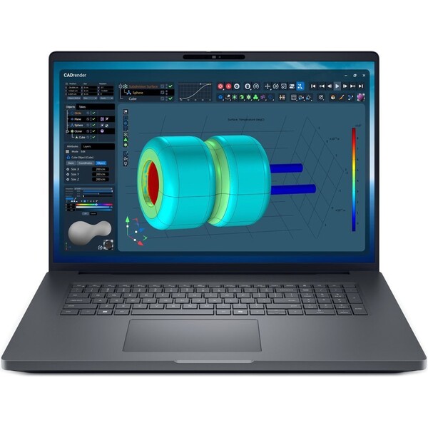 Dell Pro Max Plus 18 MB18250 W2G20 Šedá