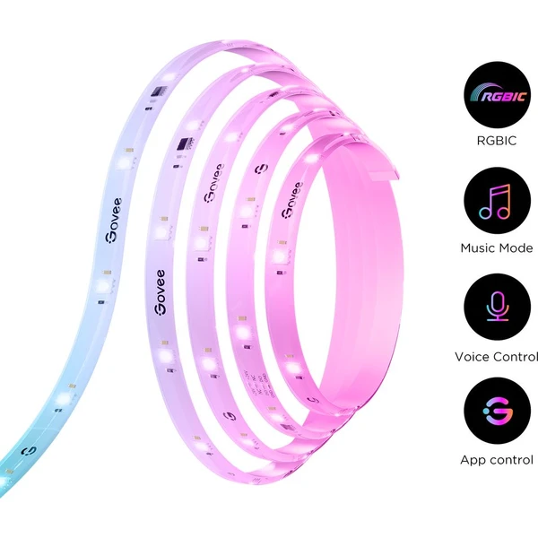 Govee WiFi RGBICW Smart PRO LED pásek 10m Matter - extra odolný - LED pásky - Obrázek CQKK000K01