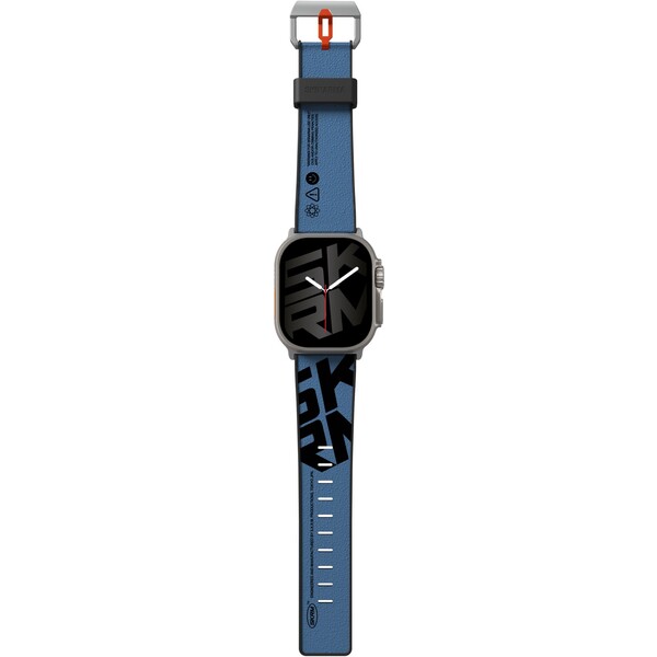 SKINARMA Spunk řemínek Apple Watch 49/45/44/42 mm modrý