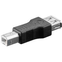 PremiumCord USB-A/USB-B redukce černá - Kabely a redukce