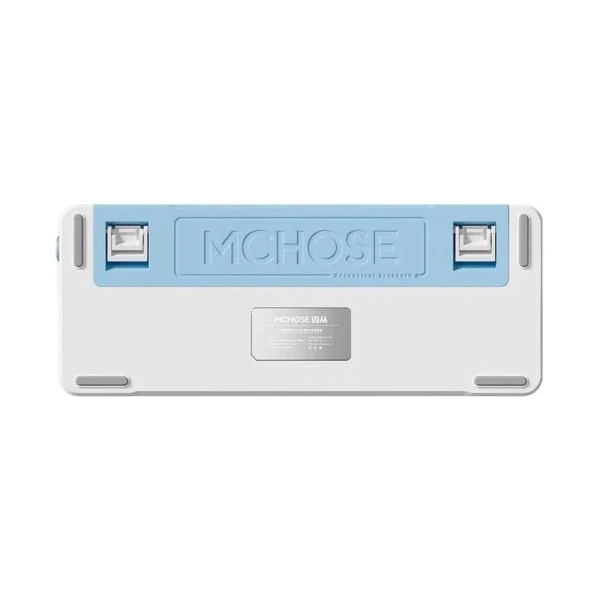 MCHOSE X75 bezdrátová klávesnice Blue/Grey - Klávesnice - Obrázek CT9E000K01